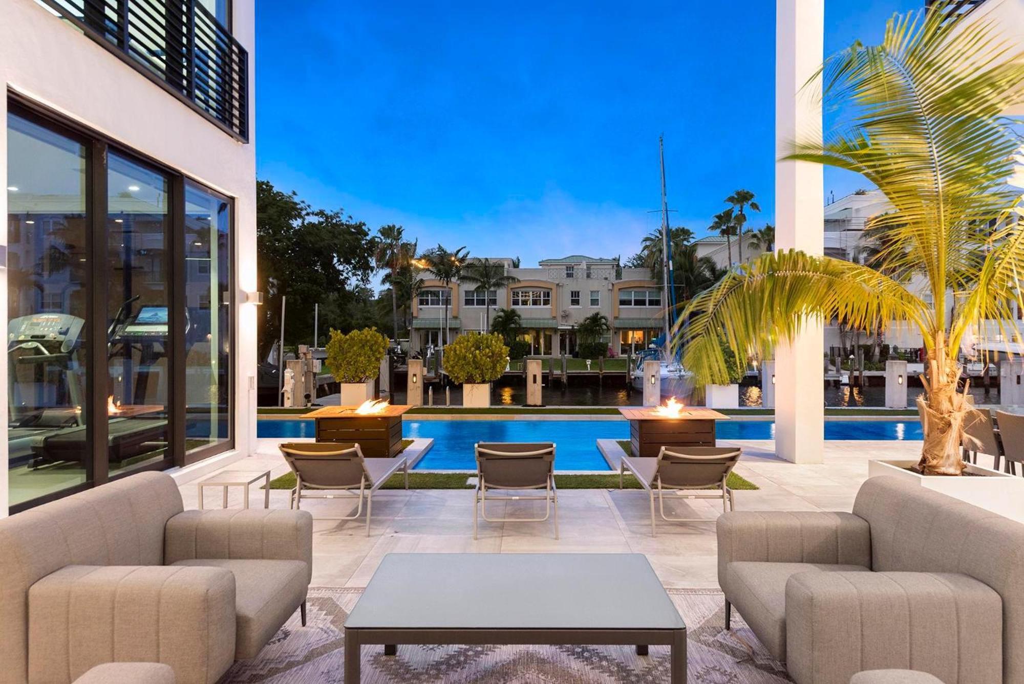 Boardwalk Mansion Villa Fort Lauderdale Bagian luar foto